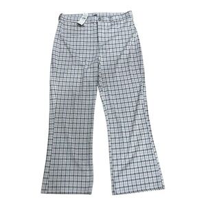 Women’s American Eagle Outfitters plaid stretch crop pants NWT